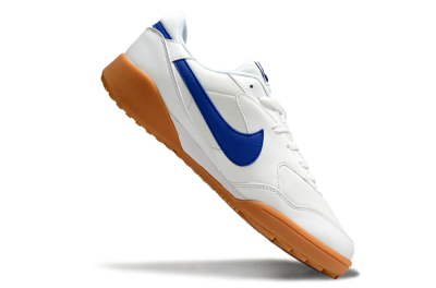 Nike Terra Manta TF Artificial Turf Soccer Shoes - White/Blue/Brown