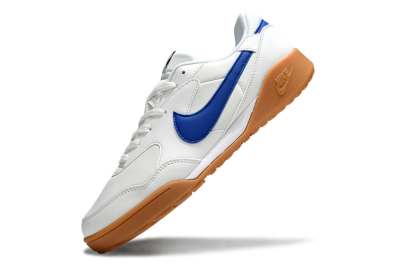 Nike Terra Manta TF Artificial Turf Soccer Shoes - White/Blue/Brown
