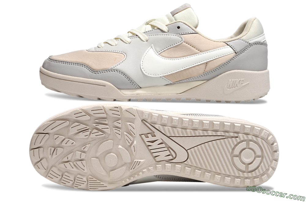 Nike Terra Manta TF Artificial Turf Soccer Shoes - Pink/Grey/White 0
