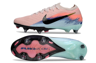 Nike Air Zoom Mercurial Vapor 16 Elite SG Soft Ground Soccer Cleats - Pink/Black/Jade
