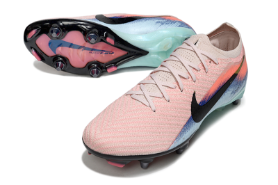 Nike Air Zoom Mercurial Vapor 16 Elite SG Soft Ground Soccer Cleats - Pink/Black/Jade