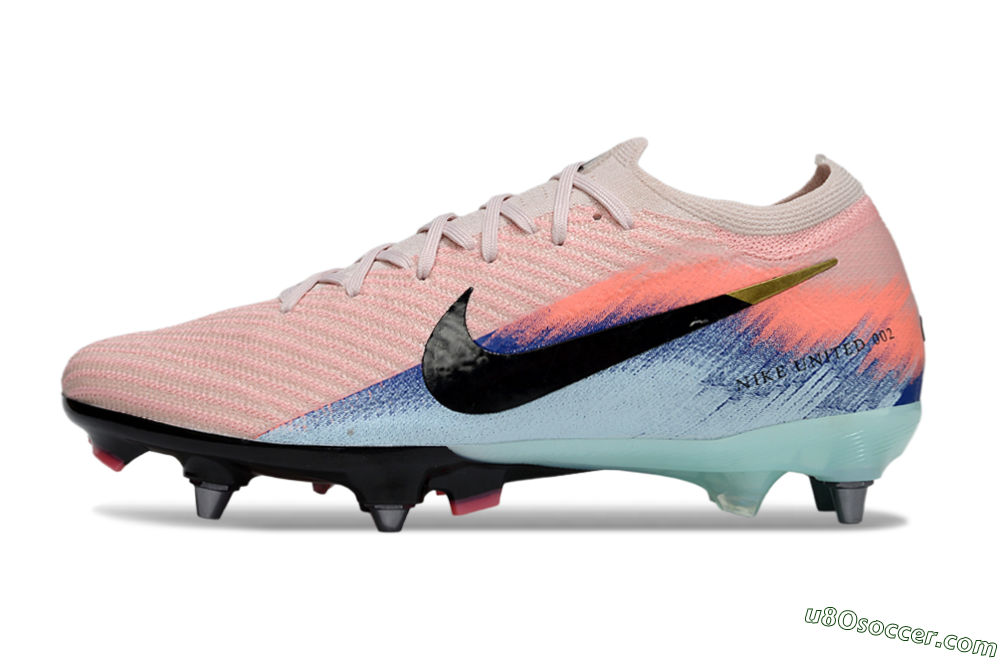 Nike Air Zoom Mercurial Vapor 16 Elite SG Soft Ground Soccer Cleats - Pink/Black/Jade 2