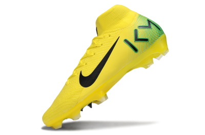 Nike Air Zoom Mercurial Superfly 10 Elite FG Firm Ground Soccer Cleats - Yellow/Black/Green