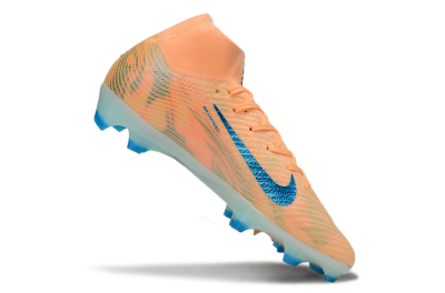 Nike Air Zoom Mercurial Superfly 10 Elite FG Firm Ground Soccer Cleats - Pink/Blue/Whtie