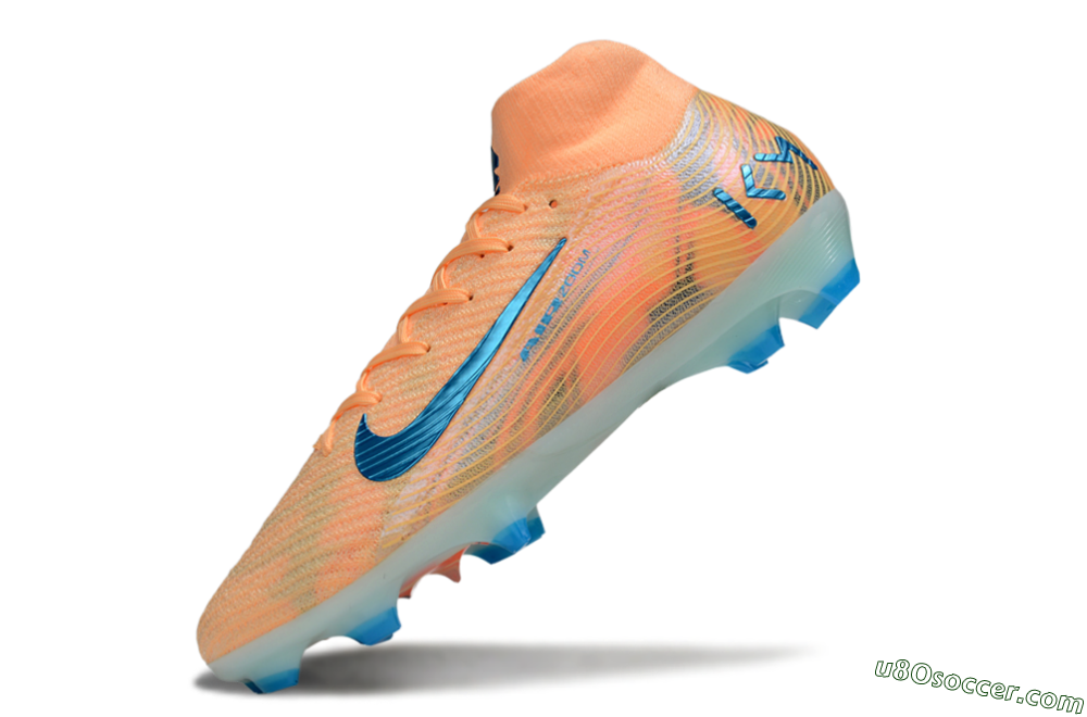 Nike Air Zoom Mercurial Superfly 10 Elite FG Firm Ground Soccer Cleats - Pink/Blue/Whtie 5