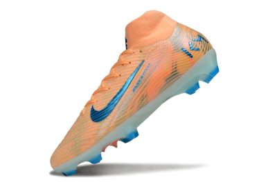 Nike Air Zoom Mercurial Superfly 10 Elite FG Firm Ground Soccer Cleats - Pink/Blue/Whtie
