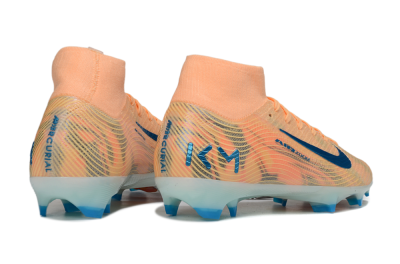Nike Air Zoom Mercurial Superfly 10 Elite FG Firm Ground Soccer Cleats - Pink/Blue/Whtie