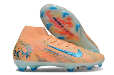 Nike Air Zoom Mercurial Superfly 10 Elite FG Firm Ground Soccer Cleats - Pink/Blue/Whtie