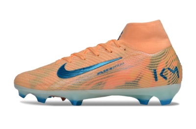 Nike Air Zoom Mercurial Superfly 10 Elite FG Firm Ground Soccer Cleats - Pink/Blue/Whtie