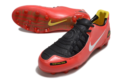 Nike Air Zoom Total 90 Laser FG Firm Ground Soccer Cleats - Red/White/Black