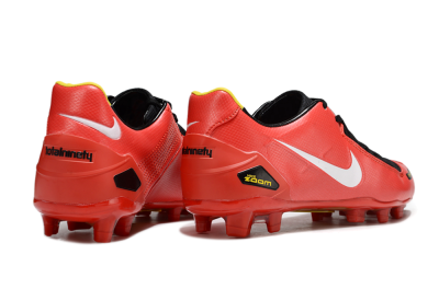 Nike Air Zoom Total 90 Laser FG Firm Ground Soccer Cleats - Red/White/Black