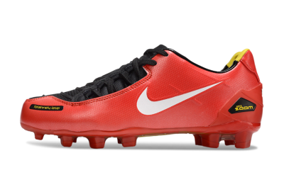 Nike Air Zoom Total 90 Laser FG Firm Ground Soccer Cleats - Red/White/Black
