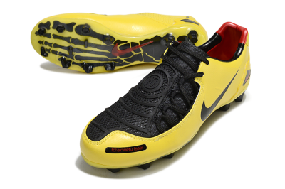 Nike Air Zoom Total 90 Laser FG Firm Ground Soccer Cleats - Yellow/Black/Red