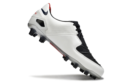 Nike Air Zoom Total 90 Laser FG Firm Ground Soccer Cleats - White/Black/Red