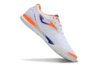 Joma Top Flex IC Indoor & Futsal Soccer Shoes - White/Blue/Red