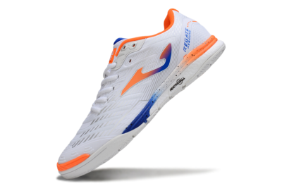 Joma Top Flex IC Indoor & Futsal Soccer Shoes - White/Blue/Red
