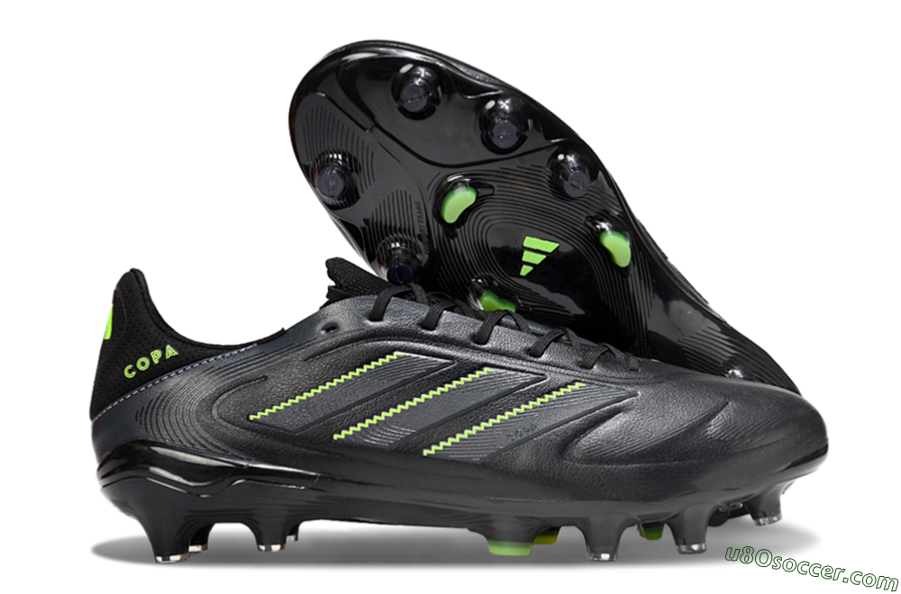 Adidas Copa Pure 3 Elite FG Firm Ground Soccer Cleats - Black/Yellow 1