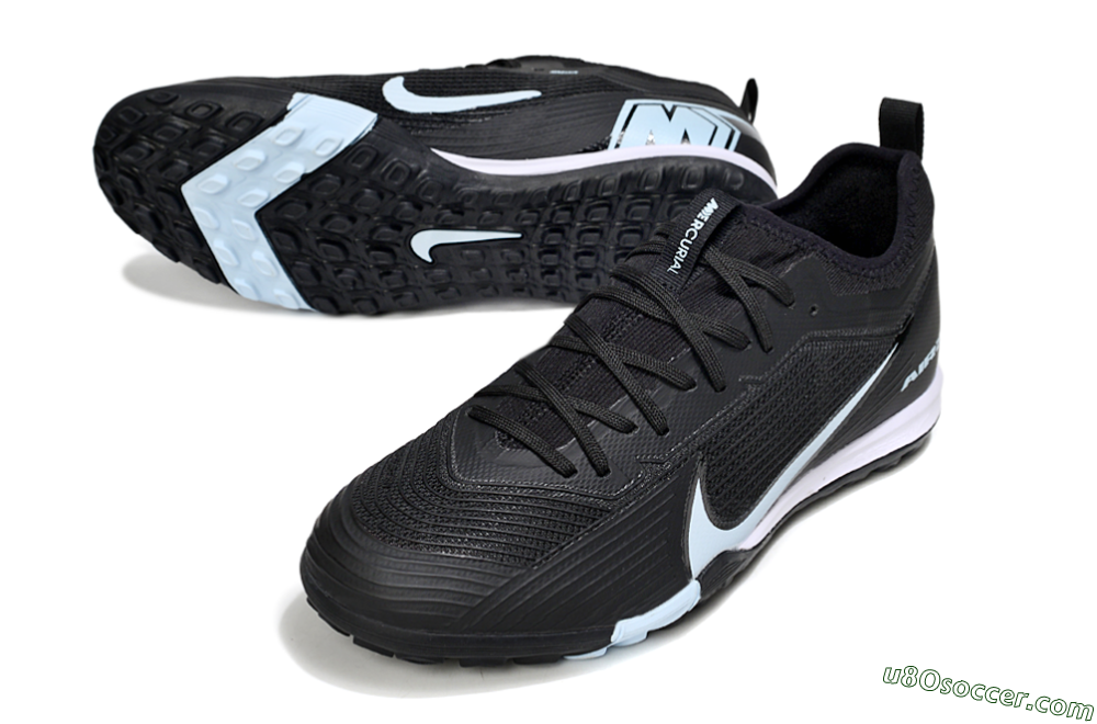 Nike Air Zoom Mercurial Vapor 16 Pro TF Artificial Turf Soccer Shoes - Black/Jade/White 3