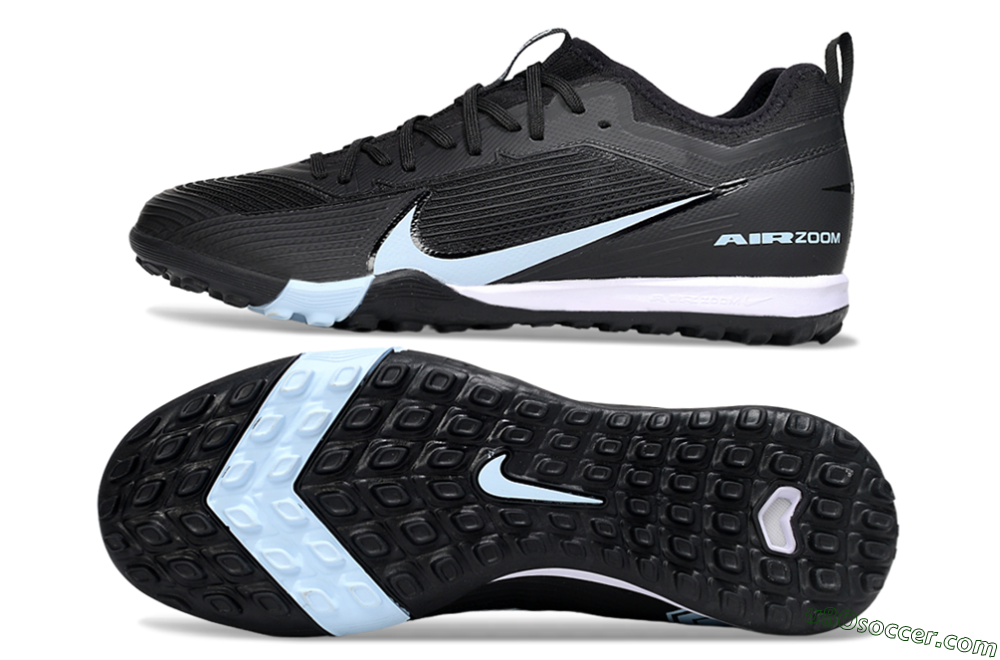 Nike Air Zoom Mercurial Vapor 16 Pro TF Artificial Turf Soccer Shoes - Black/Jade/White 0