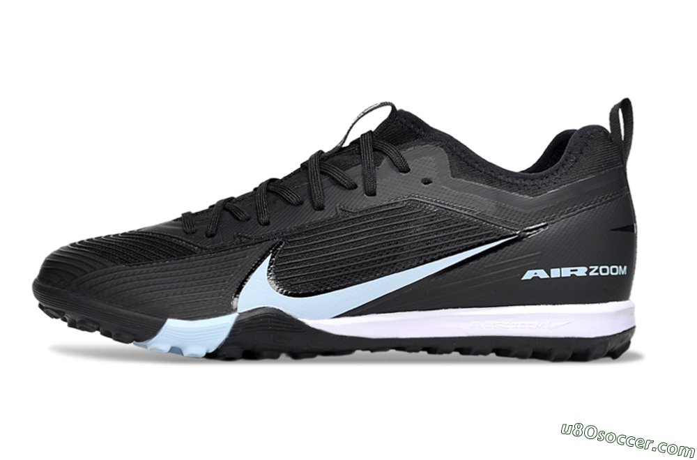 Nike Air Zoom Mercurial Vapor 16 Pro TF Artificial Turf Soccer Shoes - Black/Jade/White 2