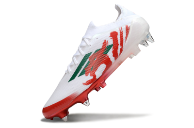 Adidas F50 Elite SG Soft Ground Soccer Cleats - White/Green/Red