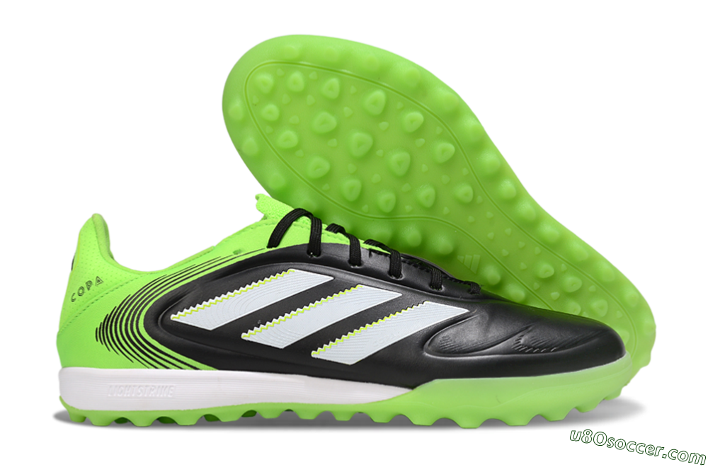 Adidas Copa Gloro 2 TF Artificial Turf Soccer Shoes - Black/White/Yellow 1