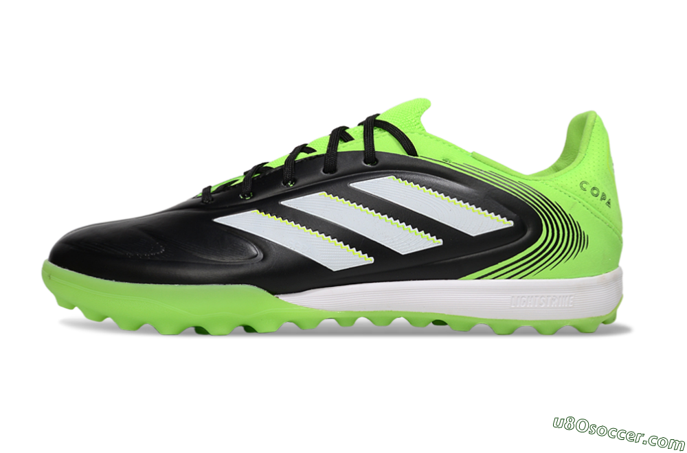 Adidas Copa Gloro 2 TF Artificial Turf Soccer Shoes - Black/White/Yellow 2