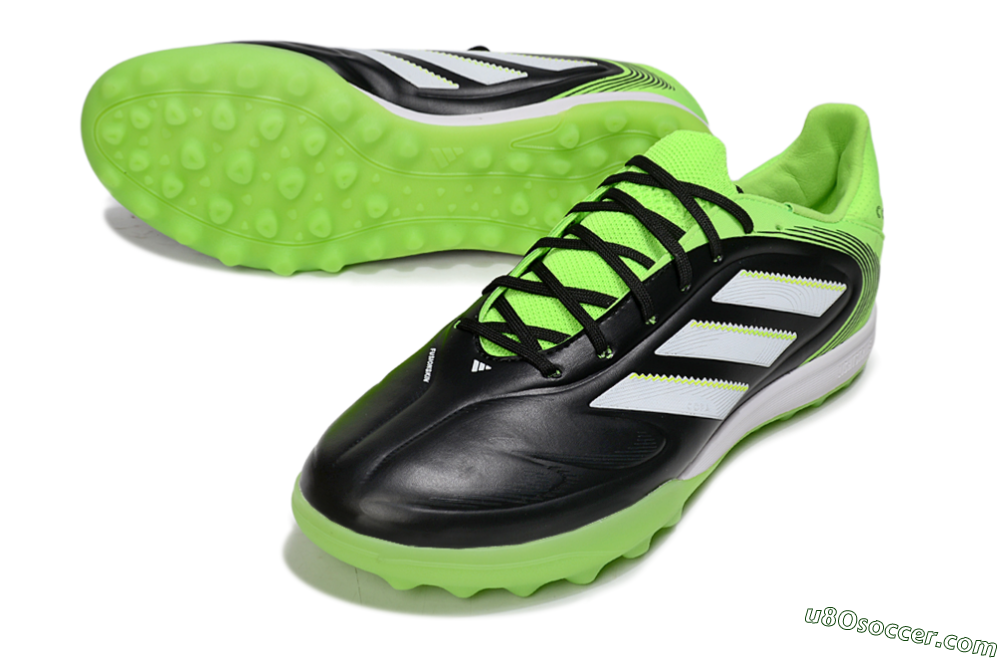 Adidas Copa Gloro 2 TF Artificial Turf Soccer Shoes - Black/White/Yellow 3