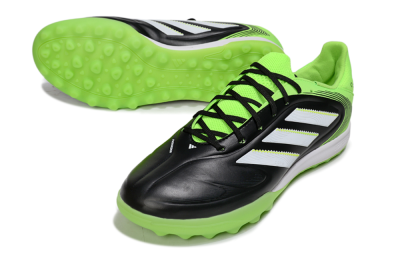Adidas Copa Gloro 2 TF Artificial Turf Soccer Shoes - Black/White/Yellow