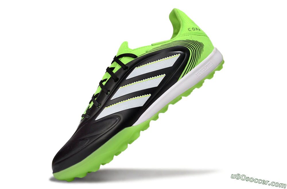 Adidas Copa Gloro 2 TF Artificial Turf Soccer Shoes - Black/White/Yellow 5