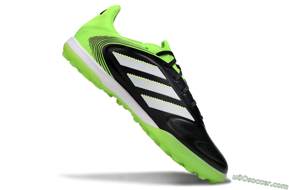 Adidas Copa Gloro 2 TF Artificial Turf Soccer Shoes - Black/White/Yellow 4
