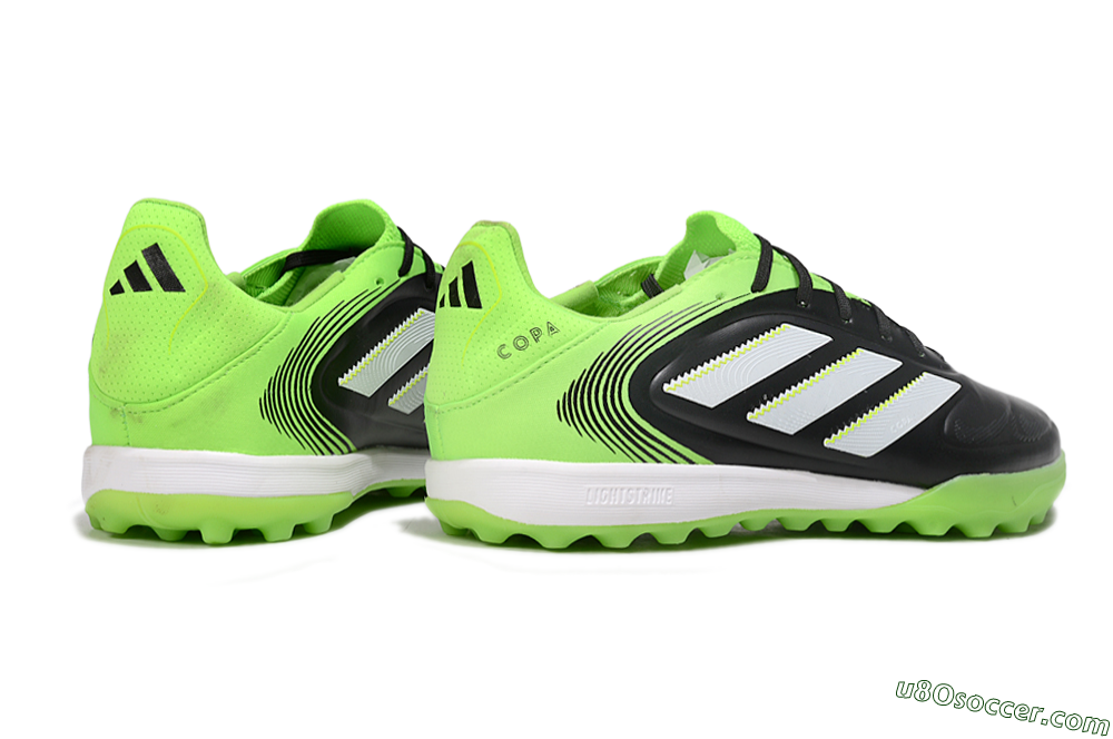 Adidas Copa Gloro 2 TF Artificial Turf Soccer Shoes - Black/White/Yellow 6