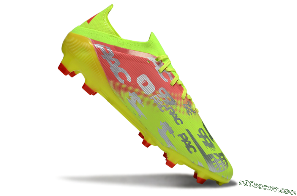 Adidas F50 Elite FG Firm Ground Soccer Cleats - Yellow/Silver/Red 4
