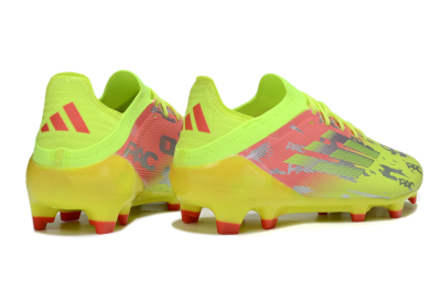 Adidas F50 Elite FG Firm Ground Soccer Cleats - Yellow/Silver/Red