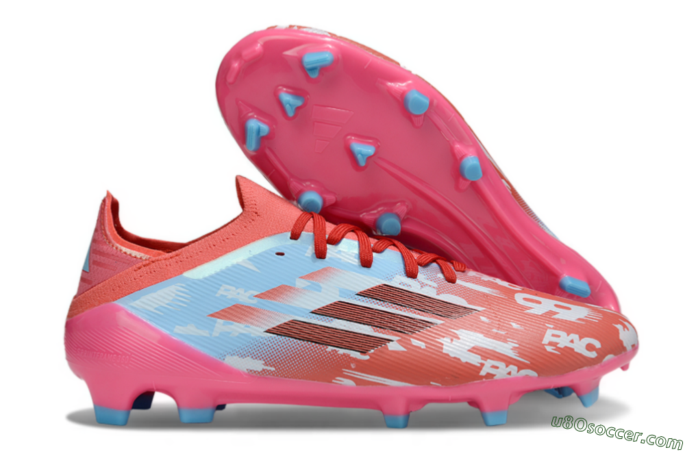 Adidas F50 Elite FG Firm Ground Soccer Cleats - Red/Blue/Pink 1