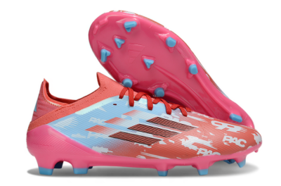 Adidas F50 Elite FG Firm Ground Soccer Cleats - Red/Blue/Pink