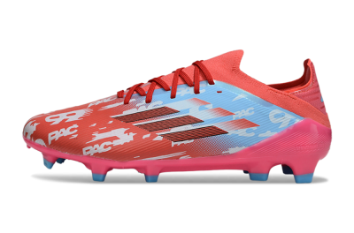 Adidas F50 Elite FG Firm Ground Soccer Cleats - Red/Blue/Pink