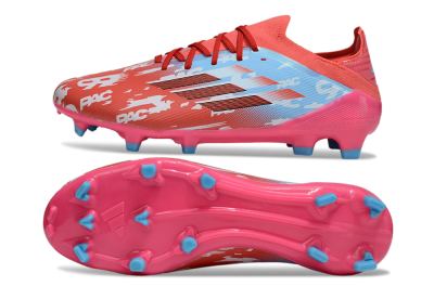 Adidas F50 Elite FG Firm Ground Soccer Cleats - Red/Blue/Pink
