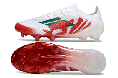 Adidas F50 Elite FG Firm Ground Soccer Cleats - White/Green/Red