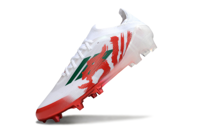 Adidas F50 Elite FG Firm Ground Soccer Cleats - White/Green/Red