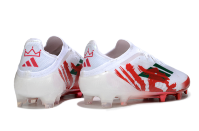 Adidas F50 Elite FG Firm Ground Soccer Cleats - White/Green/Red