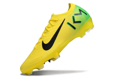 Nike Air Zoom Mercurial Vapor 16 Elite FG Firm Ground Soccer Cleats - Yellow/Black/Green