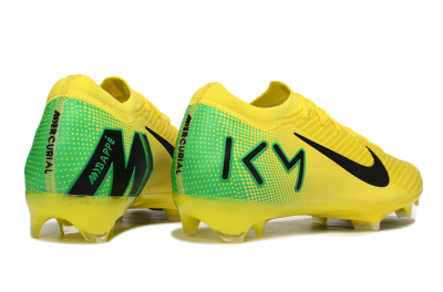 Nike Air Zoom Mercurial Vapor 16 Elite FG Firm Ground Soccer Cleats - Yellow/Black/Green