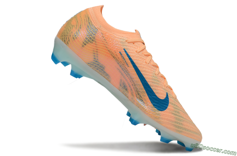 Nike Air Zoom Mercurial Vapor 16 Elite FG Firm Ground Soccer Cleats - Pink/Blue/Yellow 4