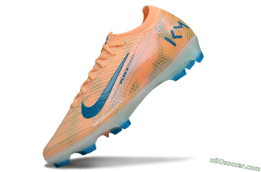 Nike Air Zoom Mercurial Vapor 16 Elite FG Firm Ground Soccer Cleats - Pink/Blue/Yellow 5