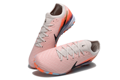 Nike Air Zoom Mercurial Vapor 16 Elite TF Artificial Turf Soccer Shoes - Pink/Black/Gold