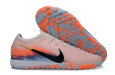 Nike Air Zoom Mercurial Vapor 16 Elite TF Artificial Turf Soccer Shoes - Pink/Black/Gold