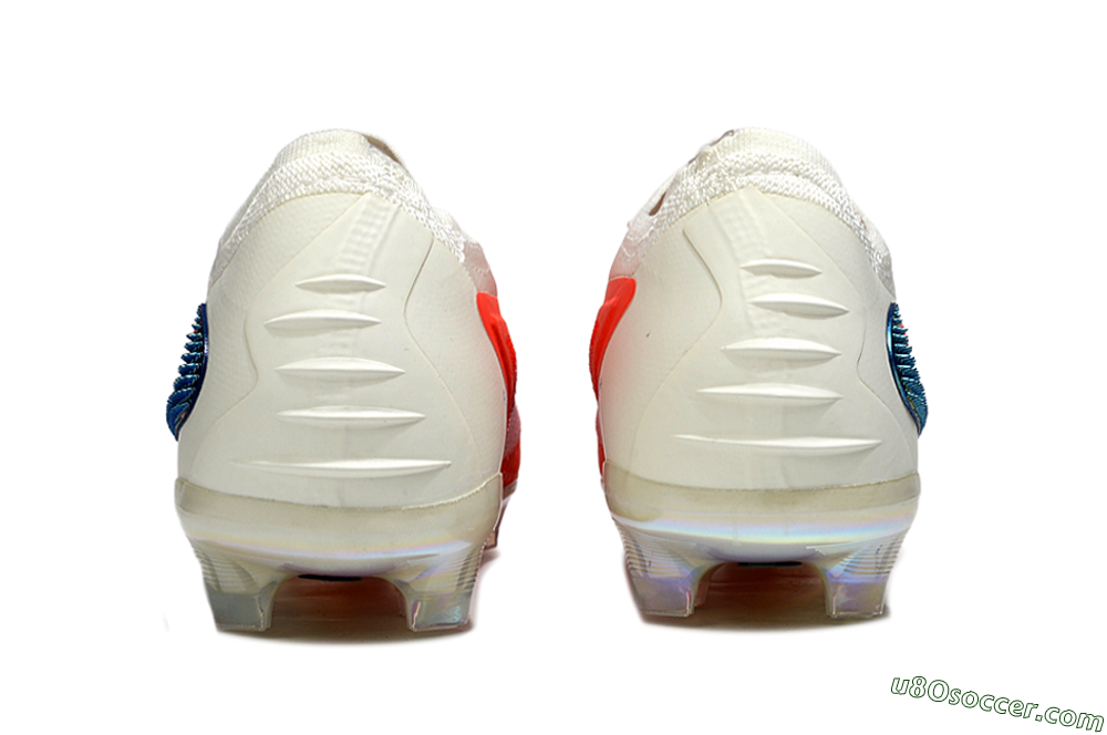 Nike Phantom 6 Elite Low FG Firm Ground Soccer Cleats - Red/White/Black 5