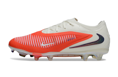 Nike Phantom 6 Elite Low FG Firm Ground Soccer Cleats - Red/White/Black