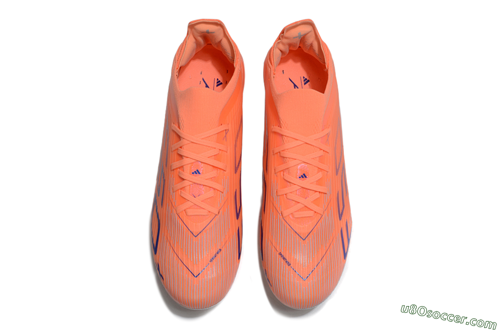 Adidas F50 Elite FG Firm Ground Soccer Cleats - Red/Blue/Silver 4
